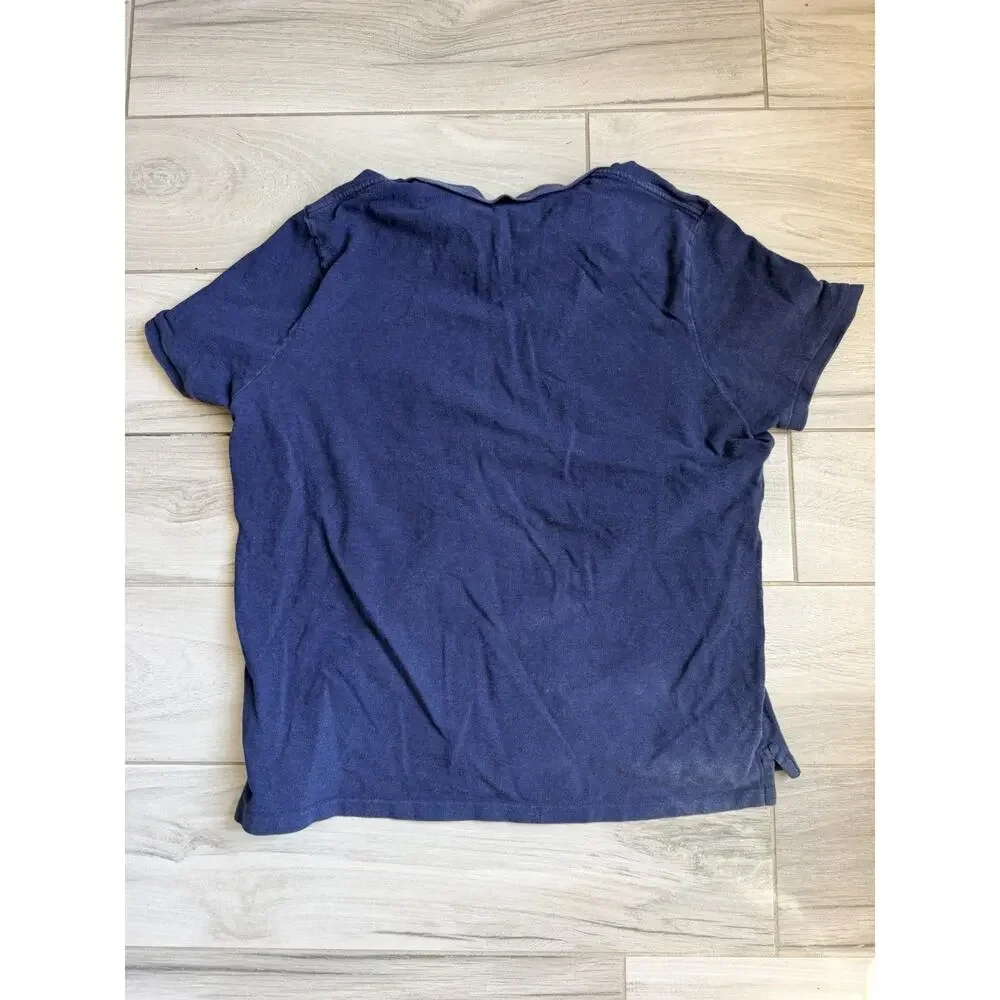 Polo Ralph Lauren Short Sleeve Navy Blue Polo Shirt Men’s XXL